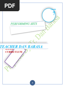 Performing Arts GRD 7 Notes