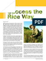 Success The Rice Way