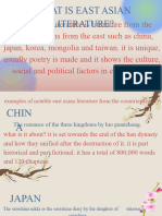 East Asia Literature