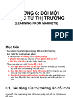 Chương 6. Đổi Mới - Bài Học Từ Thị Trường (Learning From Markets)