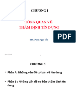 Chuong 1 - Tong quan ve tham dinh tin dung