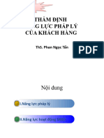 Chuong 2 - Tham Dinh NLPL Khách Hàng