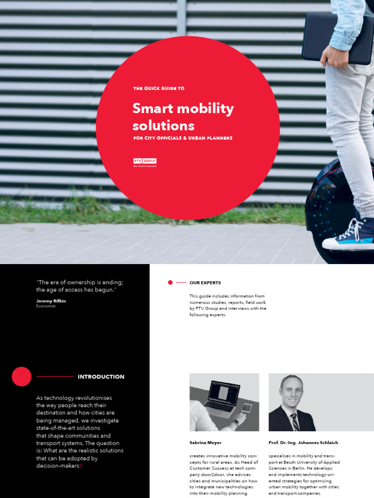 Smart Mobility Solutions for Cities | PDF | Transport