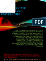 FINANCING STATE COLLEGES AND UNIVERSITIES - PPTX ED 229 REPORT