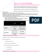 Apuntes Tema 1 Introduccion A La Economia