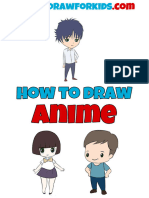 Anime Drawing Worksheets