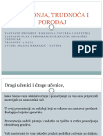 Ekološki Tehničar Biologija Čovjeka I Genetika Oplodnja Trudnoća I Porođaj 3. Razred