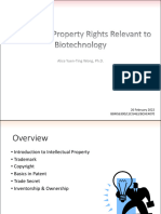 2022-02-26 IPR in Biotechnology (Student)