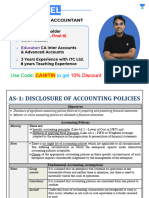 AS 1 Disclosure of Accounting Policies