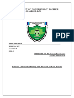 B SHIVANGI 1077 labour law Research paper