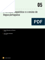 A Variação Linguística e o Ensino de Língua Portuguesa: Daniel Mendes de Oliveira Ciro Carlos Antunes
