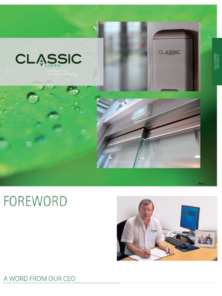 Updated Brochure Pdf Elevator Lighting