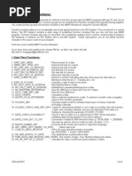 Important ABAP Functions - 29oct2007