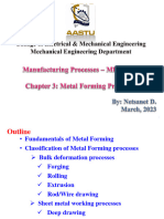 Chapter 3 Metal Forming Processes