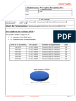 Rapport Maintenanace Preventive Decembre Oranbay2021