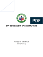 Citizens Charter General Trias 2021 Checked March 2022