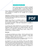 Antecedentes Electorales de Mexico y Puebla