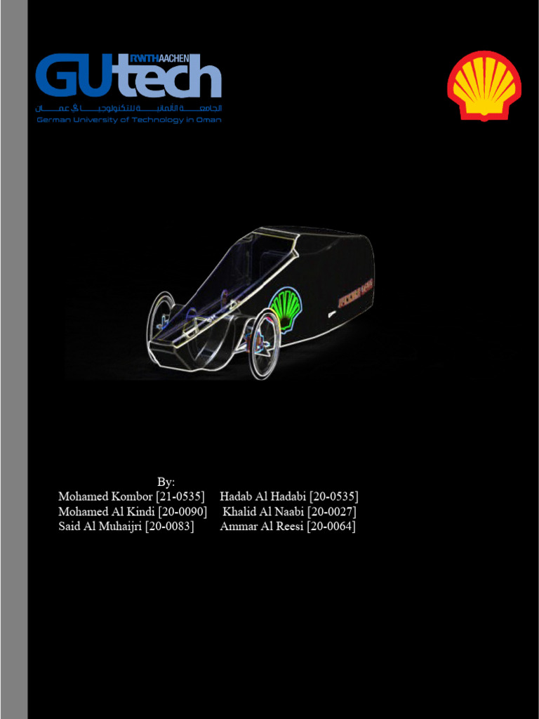Eco-Marathon Car Electric Conversion Plan | PDF | Fuel Economy In ...