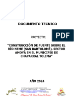 Documento Tecnico Puente Chaparral V4