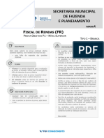 Fiscal de Rendas (FR) - p1 e p2 Tipo 1 Branca