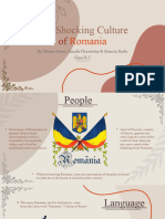 The Shocking Culture of Romania