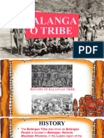 Balangao Tribe