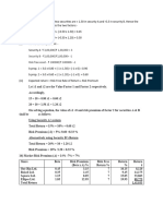 3,00,000/ 1,00,000 3 Security B - 1,00,000/ 1,00,000 - 1 Risk Free Asset - 100000/ 100000 - 1