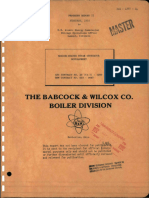 T H E Babcock & Wilcox Co, Boiler Division: VS, Ve