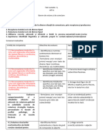 Matrice Test Sumativ 3