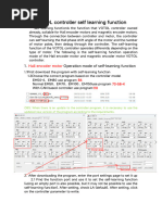 VOTOL Controller Selflearing Function