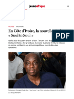 En Côte D'ivoire, La Nouvelle Vie de Soul To Soul - Jeune Afrique