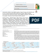 Systematic Evidence Map (SEM) Template