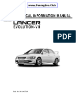 Lancer Evolutionvii 2001