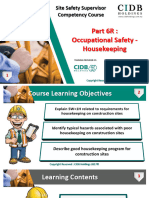BI 006R Occupational Safety - Housekeeping