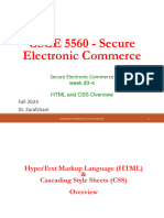 Csce5560 - HTML and CSS