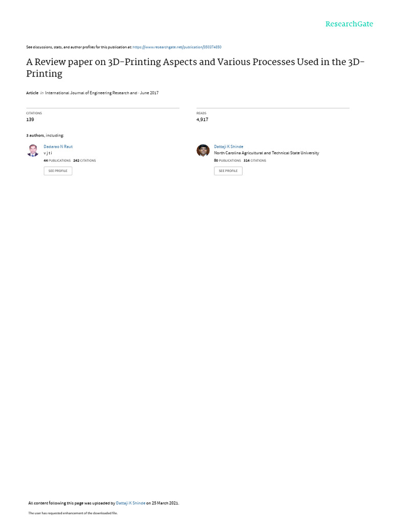 a-review-paper-on-3d-printing-aspects-and-various-processes-used-in-the