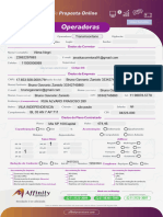 Affinity Form Propostaonline Operadoras