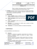 Instructivo de Mantenimiento y Calibración de Indicadores Locales Pi y Ti