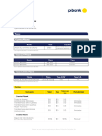 Tarifas Pibank Abril 2024