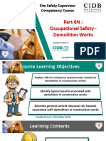 BI 006N Occupational Safety - Demolition Work Safety