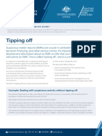 Quick Guide - Tipping Off