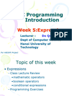 CprogrammingICTweek5