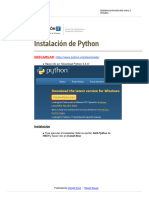 01b - Instalación de Python