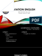 PTM 13 - AVIATION ENGLISH Poltekbang