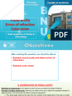 P4 Visual Acuity,Errors of Refraction,Color Vision[1]