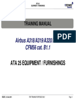A320 - ATA 25 - B1-Equipment and Furnishing