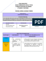 Plan Analitico F C y Historia, Igualdad