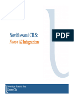 Nuovi Formati CILS - A2 Integrazione - PPT