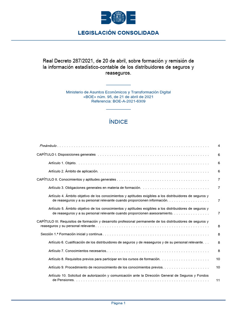 Formación y Obligaciones en Seguros | PDF | Seguro | Reaseguro