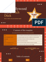 Old Hollywood Style Pitch Deck